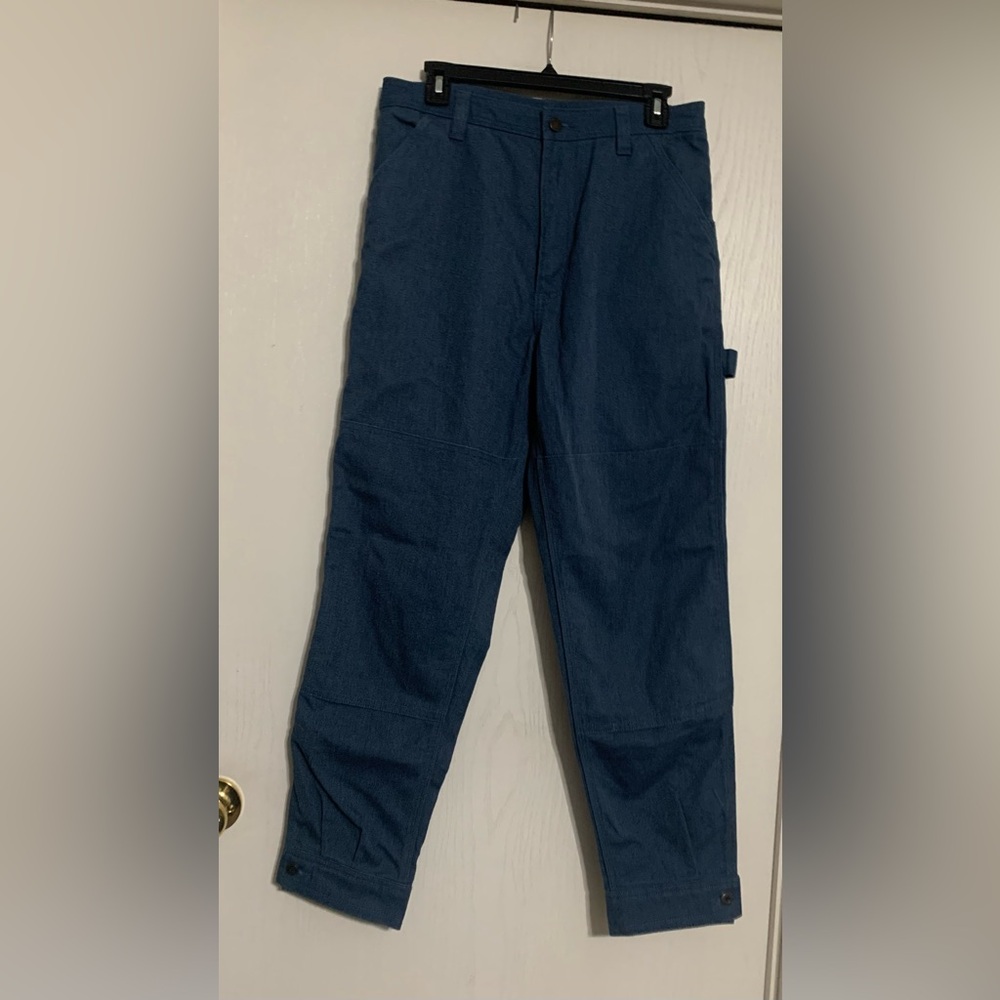 Patagonia Women's Straight Leg Pants in Navy Blue - Picture 3 of 7